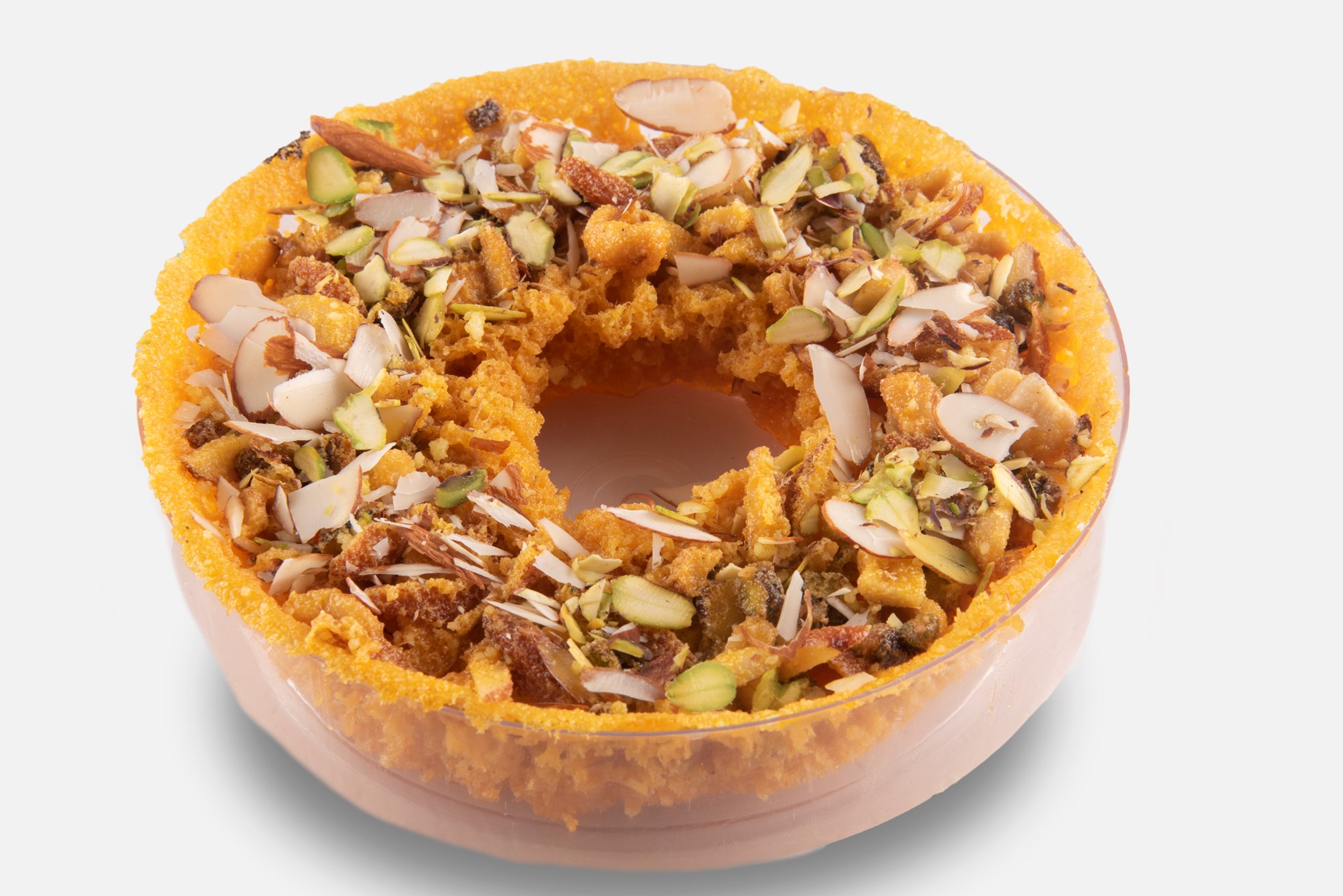 Picture of Dryfruit Kesar Ghevar